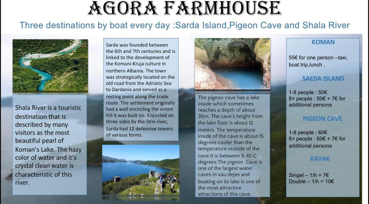 Koman Agora Farmhouse מראה חיצוני תמונה